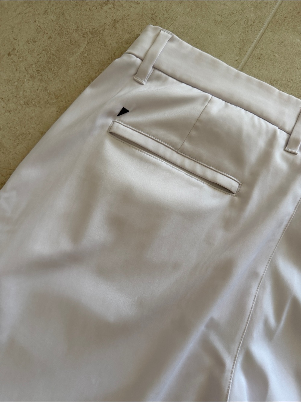 Men's White Primo Golf Joggers - Picture 3 of 6